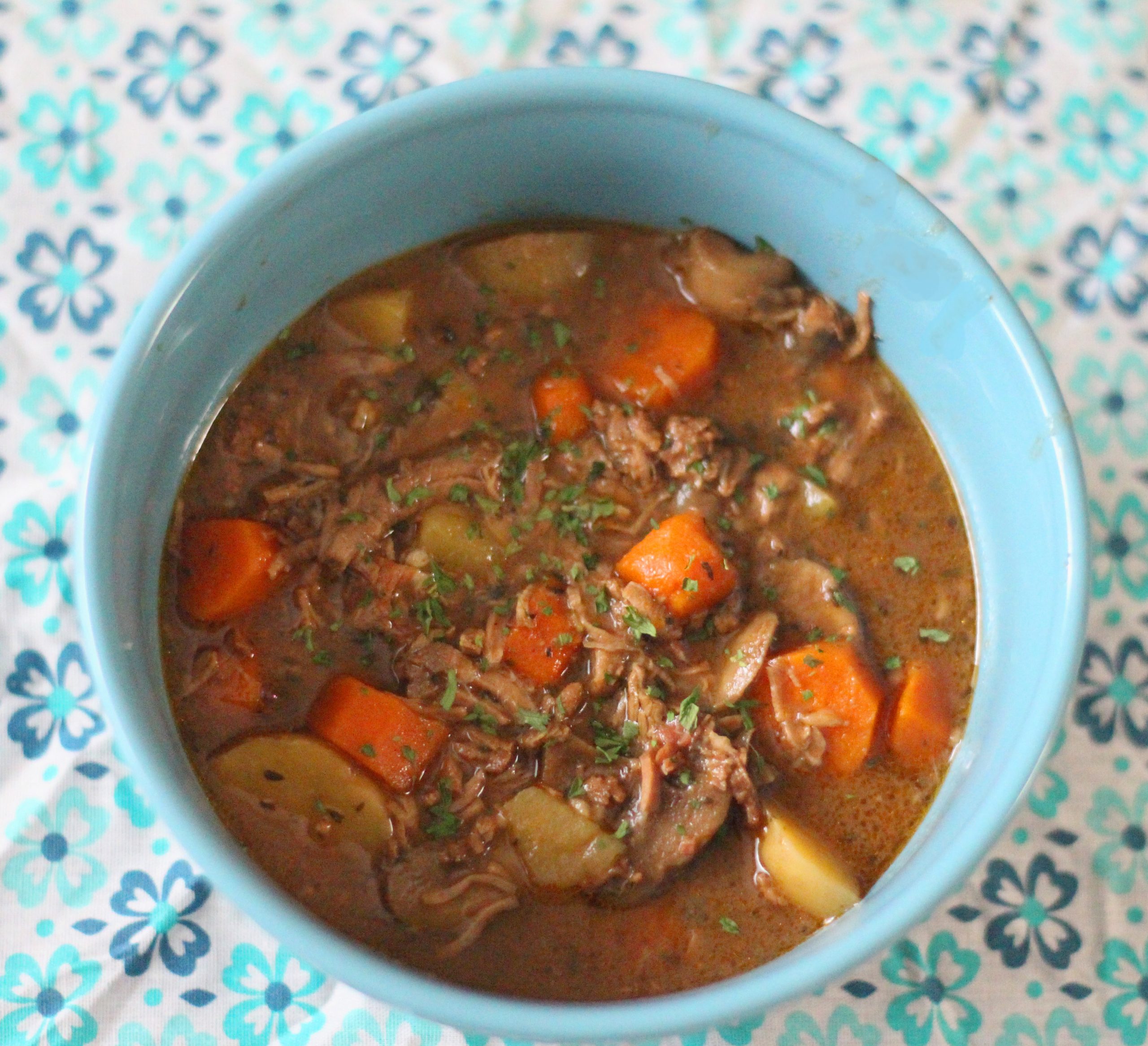 Paleo Beef Bourguignon